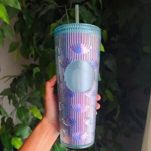 SOLD ****Starbucks Iridescent Tumbler